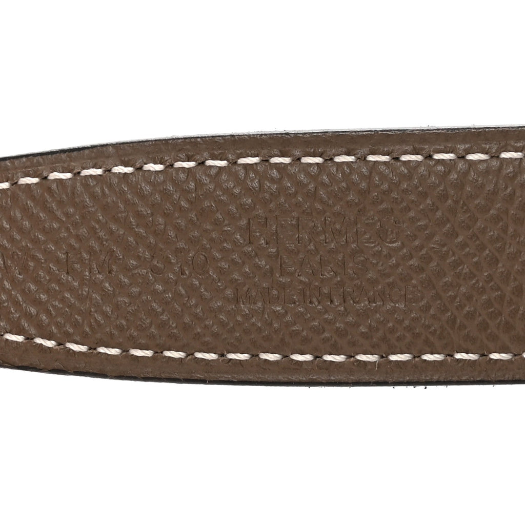 エルメス スウィフト エプソン 24mm ミニ H ベルト 75 ブラック・エトゥープ (代金引換)