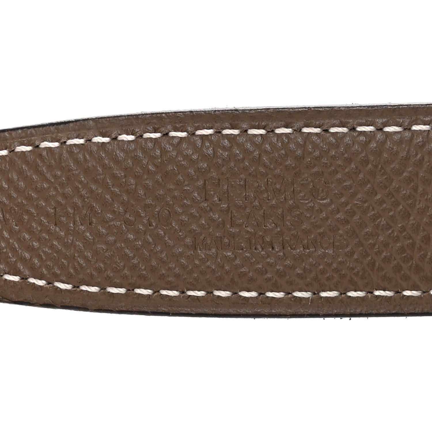 エルメス スウィフト エプソン 24mm ミニ H ベルト 75 ブラック・エトゥープ (代金引換)
