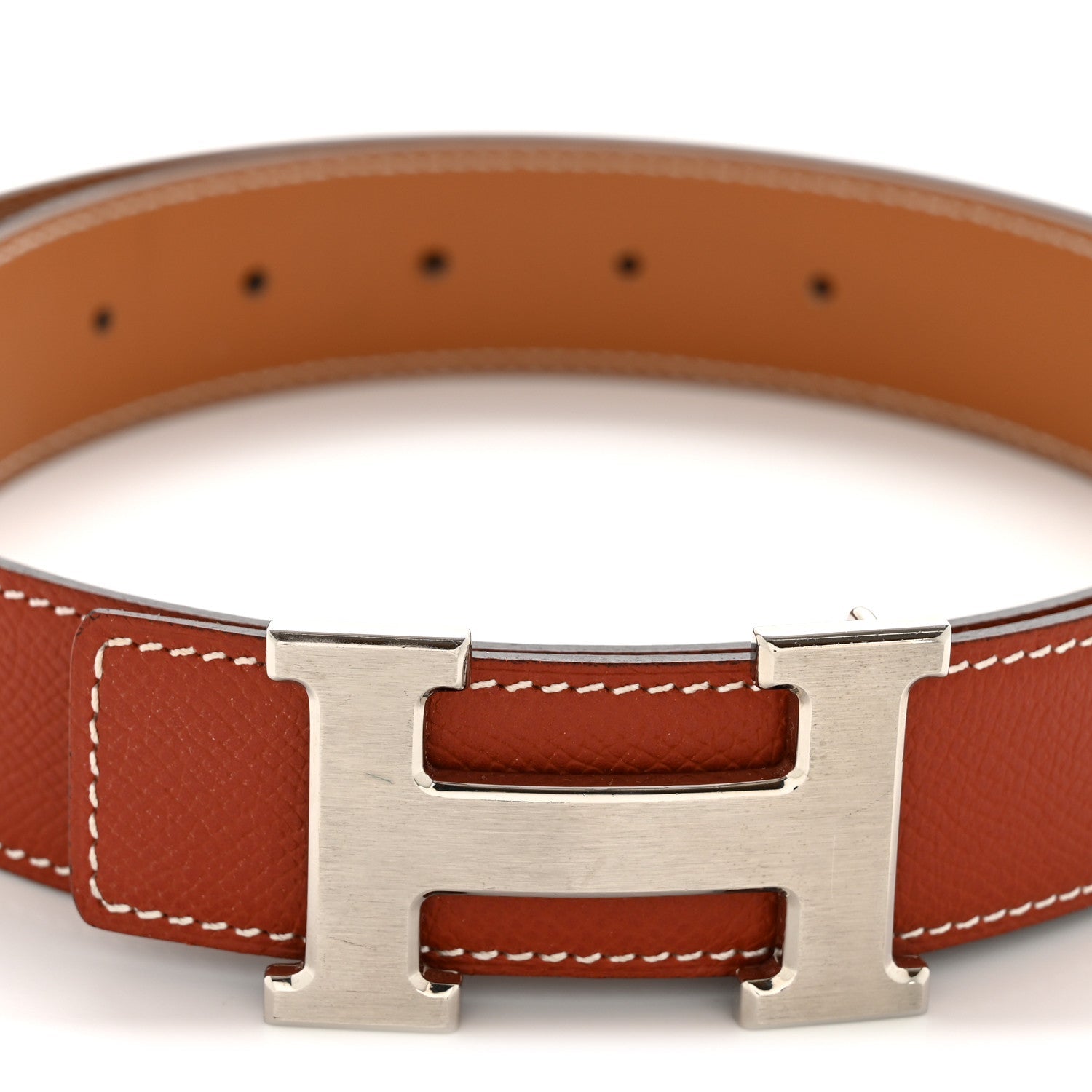 エルメス エプソム タデラック 32mm H ベルト 85 ブリック ゴールド (代金引換)