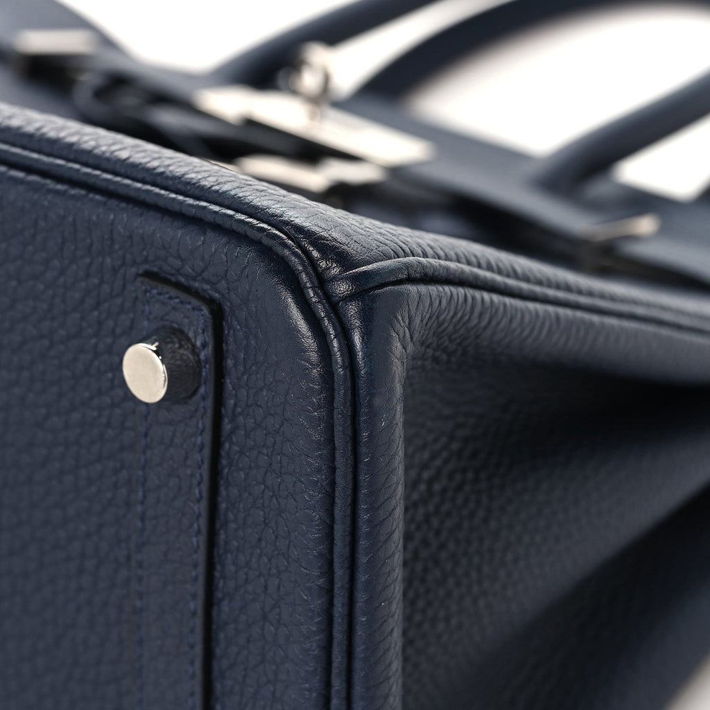 エルメス トゴ バーキン 30 ブルー ヌイット (代金引換)