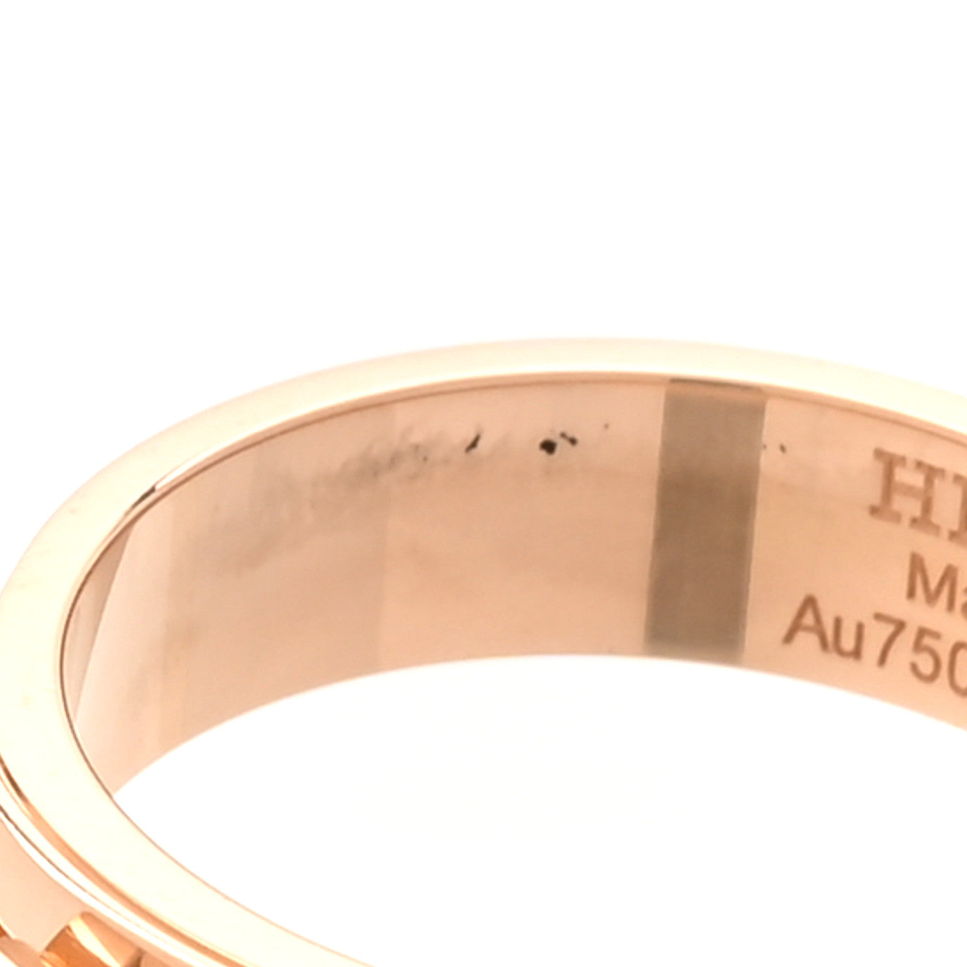 エルメス 18K ローズゴールド ダイヤモンド PM ケリー リング 52 6 (代金引換)