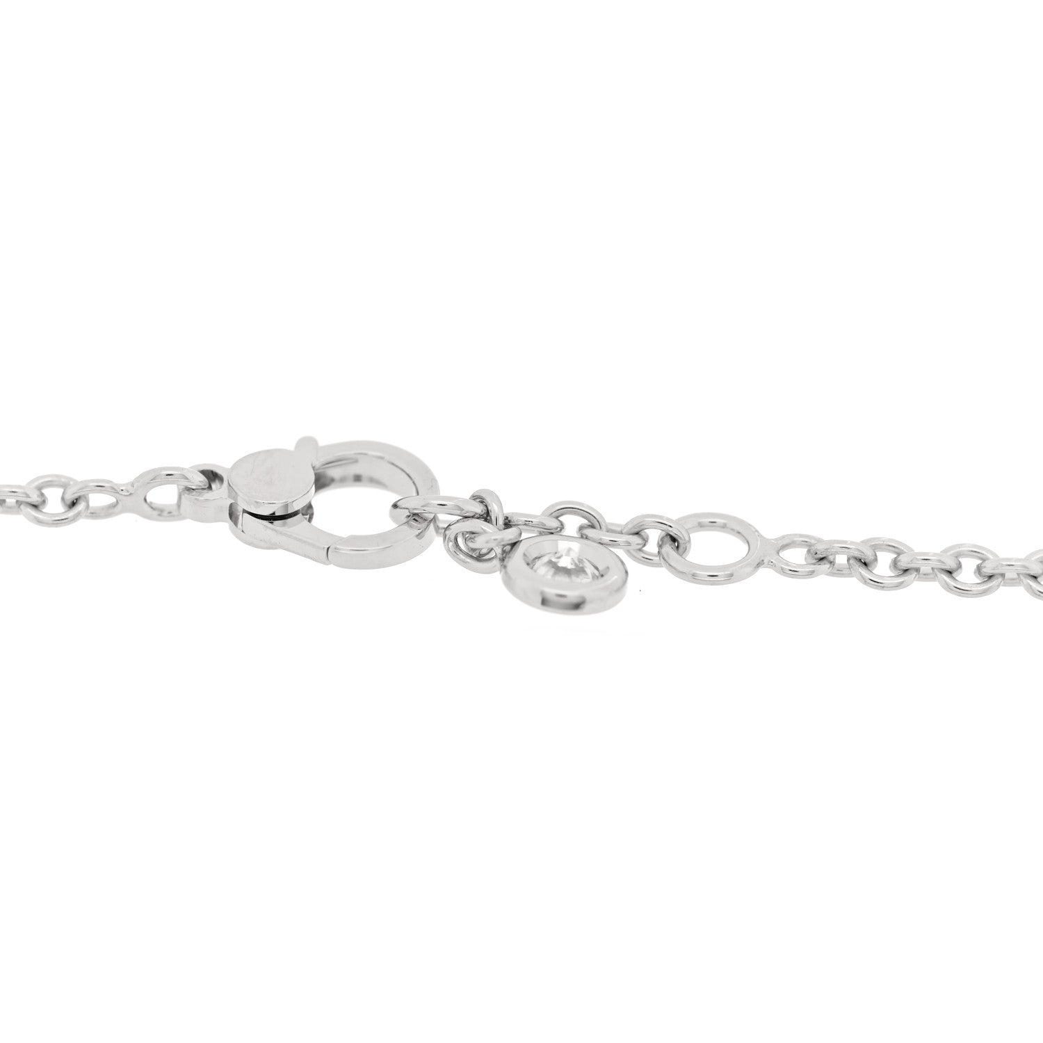 エルメス 18Kホワイトゴールドダイヤモンドフィネス ブレスレット ST (代金引換)