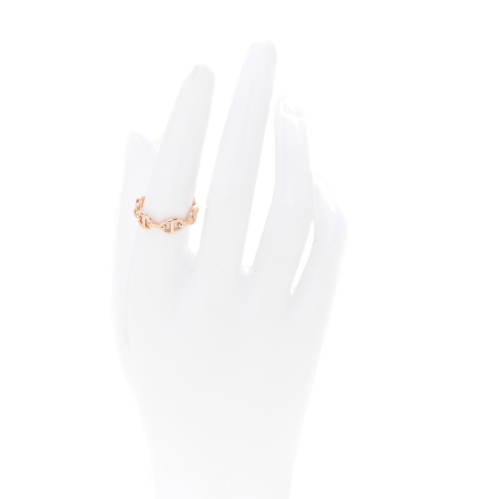 エルメス 18K ローズゴールド PM チェーンドアンクル エンチャインリング 54 (代金引換)