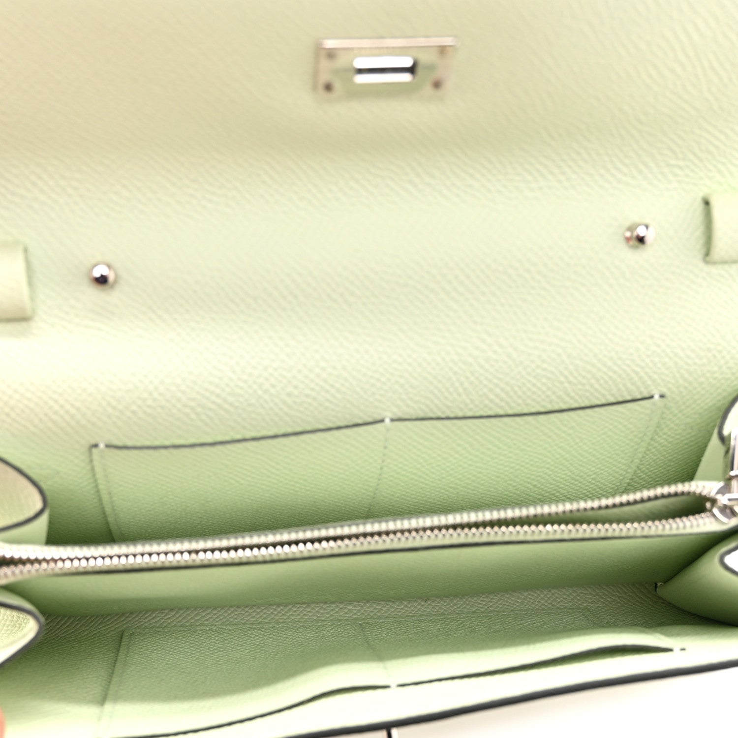 エルメス エプソン ケリー 財布 トゥーゴー ヴェール・フィズ (代金引換)