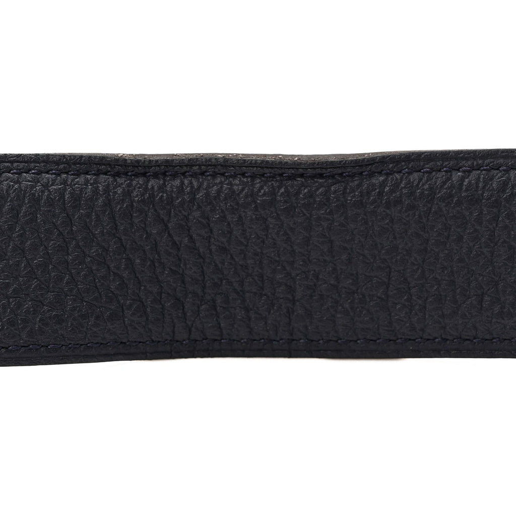 エルメス ボックス トゴ 32mm パナッシュ ベルト 105 42 ブラック ブルードプルース (代金引換)