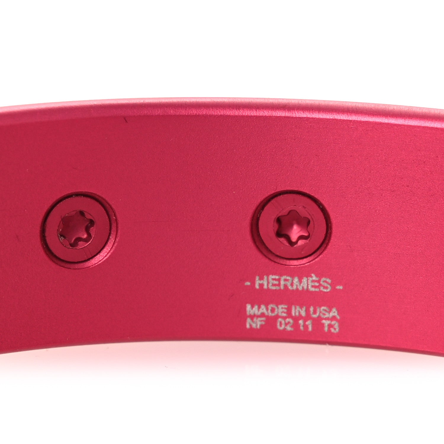 エルメス アルミニウム サンセット メドール ブレスレット T3 ローズクチュール (代金引換)