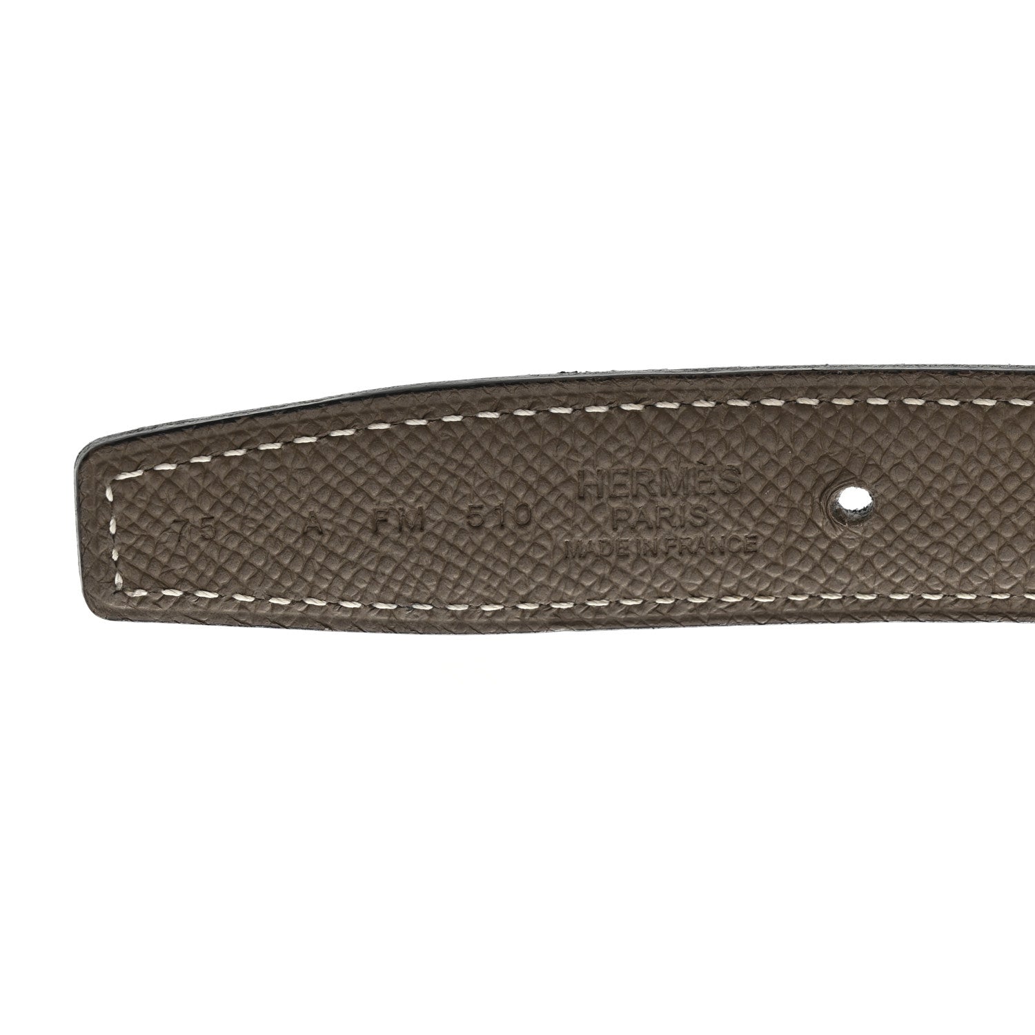 エルメス スウィフト エプソン 24mm ミニ コンスタンス H ベルト 75 30 ブラック エトゥープ (代金引換)