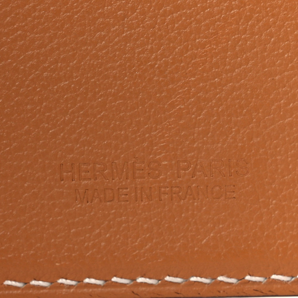 エルメス スウィフト ステッチド シェヴァル マグセーフ カードホルダー ゴールド (代金引換)