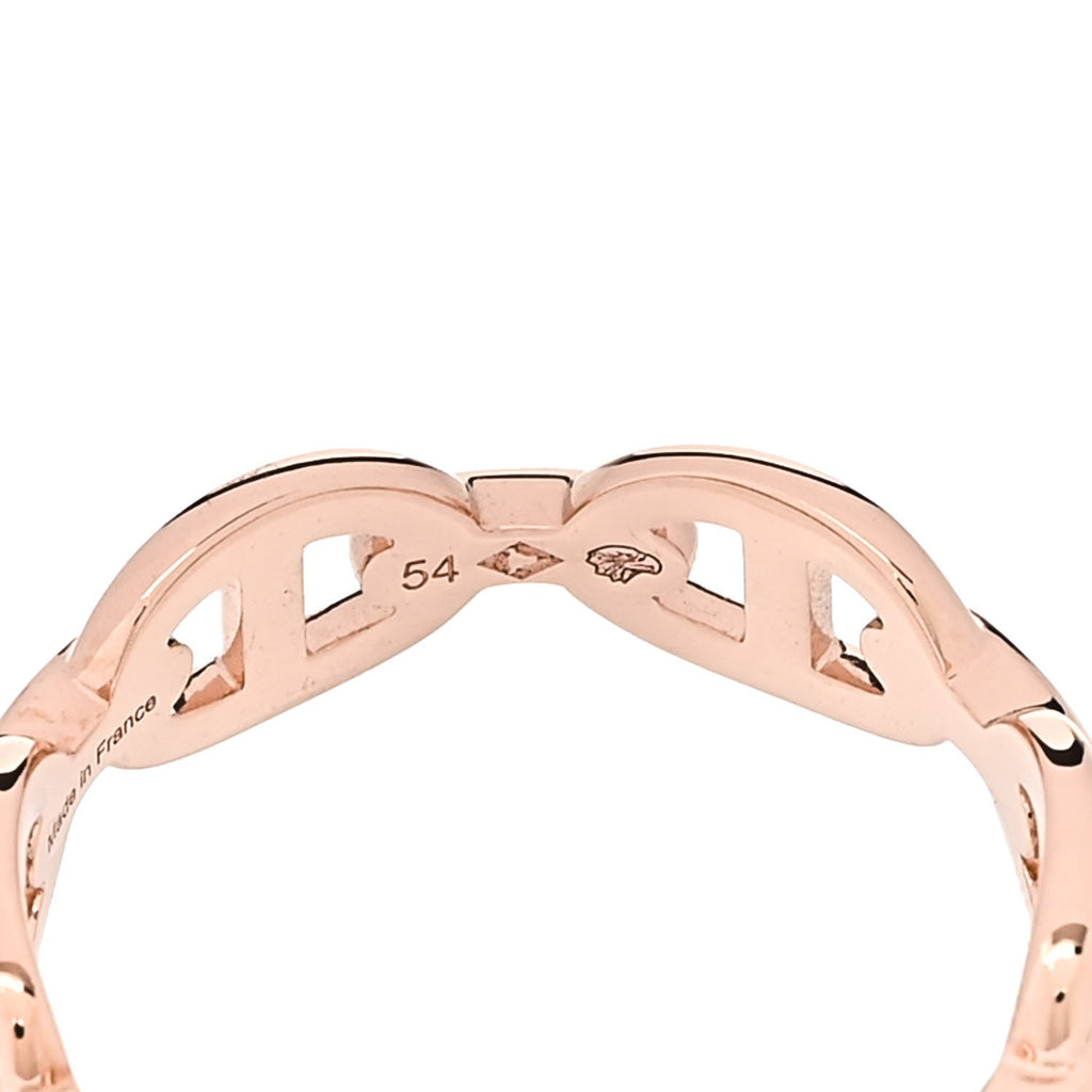 エルメス 18K ローズゴールド PM チェーンドアンクル エンチャインリング 54 (代金引換)