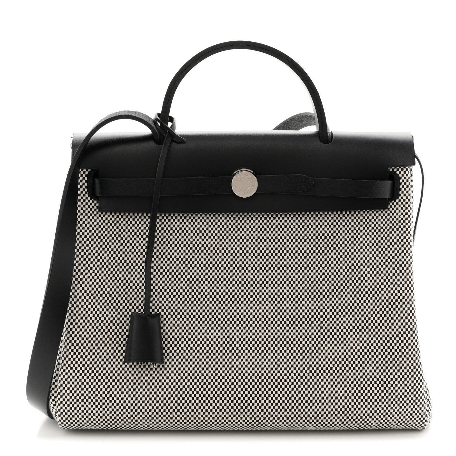 エルメス ヴァッシュ ハンター クロス ヴィンゲ Herbag Zip リターン 31 PM エクリュ ブラック (代金引換)