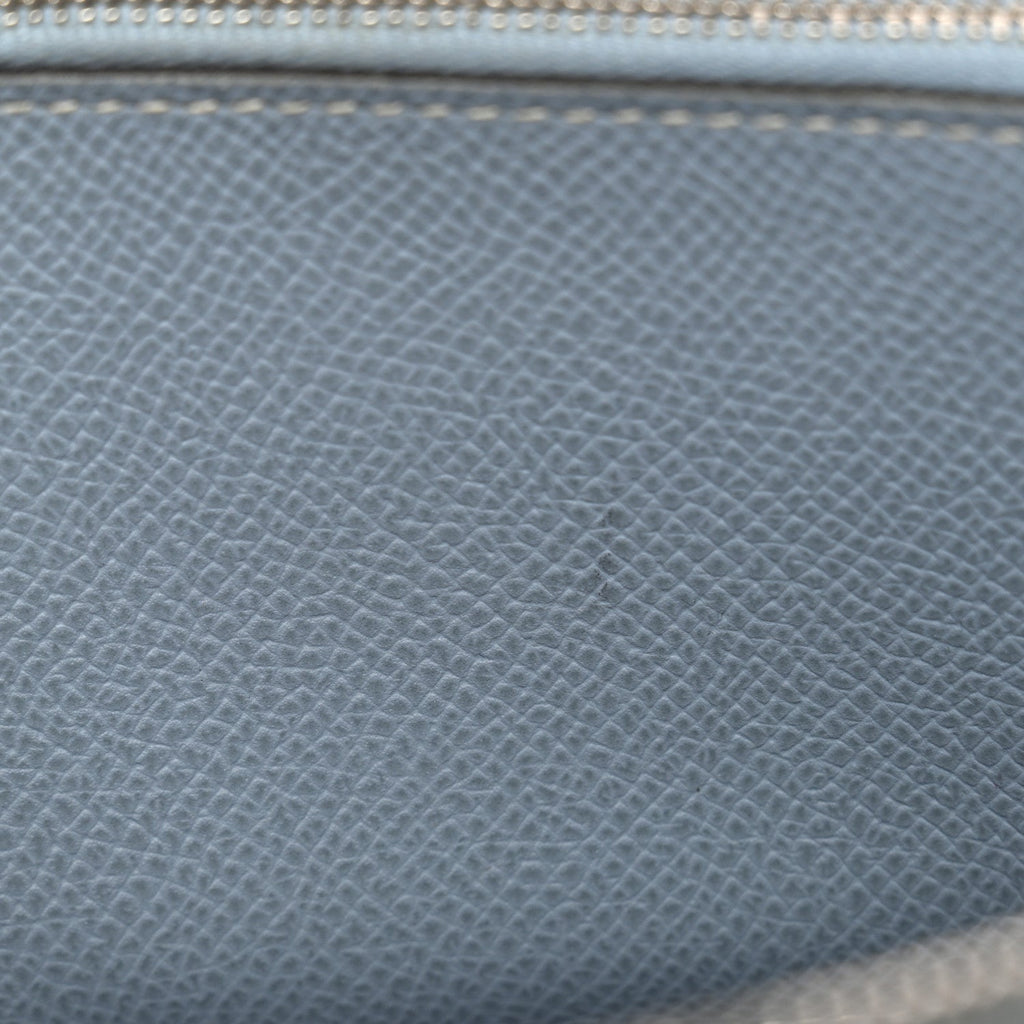 エルメス エプソム アザップ 財布 ブルー リン (代金引換)