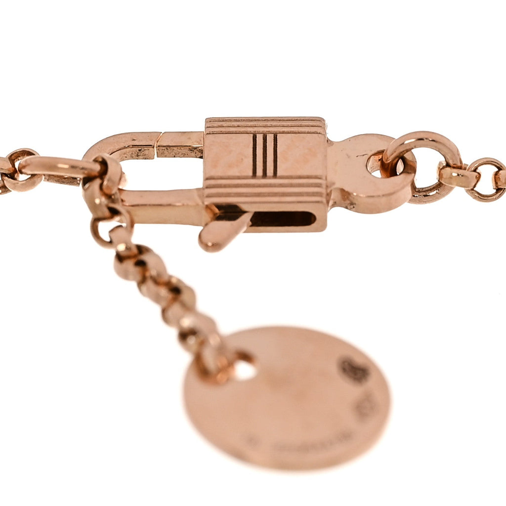 エルメス 18K ローズゴールド ダイヤモンド クル ド ア ブレスレット (代金引換)
