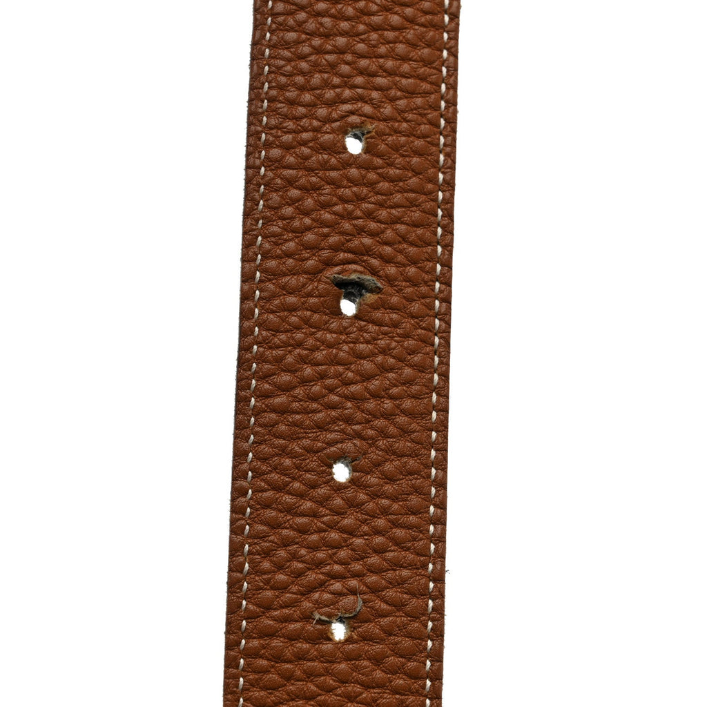 エルメス ボックス トゴ リバーシブル 32mm ベルトストラップ 85 ブラック ゴールド (代金引換)
