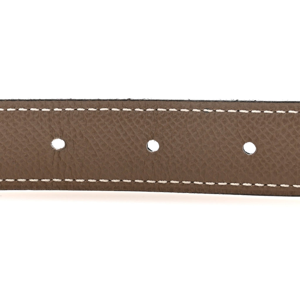 エルメス スウィフト エプソン 24mm ミニ H ベルト 75 ブラック・エトゥープ (代金引換)