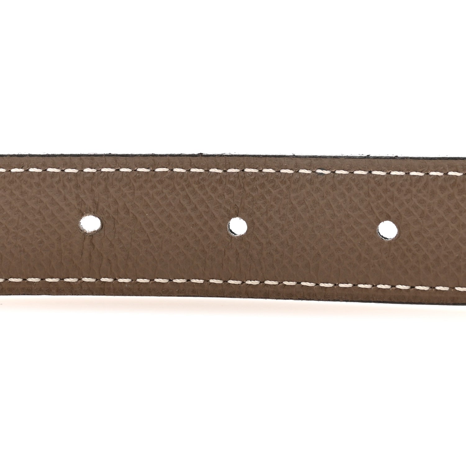 エルメス スウィフト エプソン 24mm ミニ H ベルト 75 ブラック・エトゥープ (代金引換)