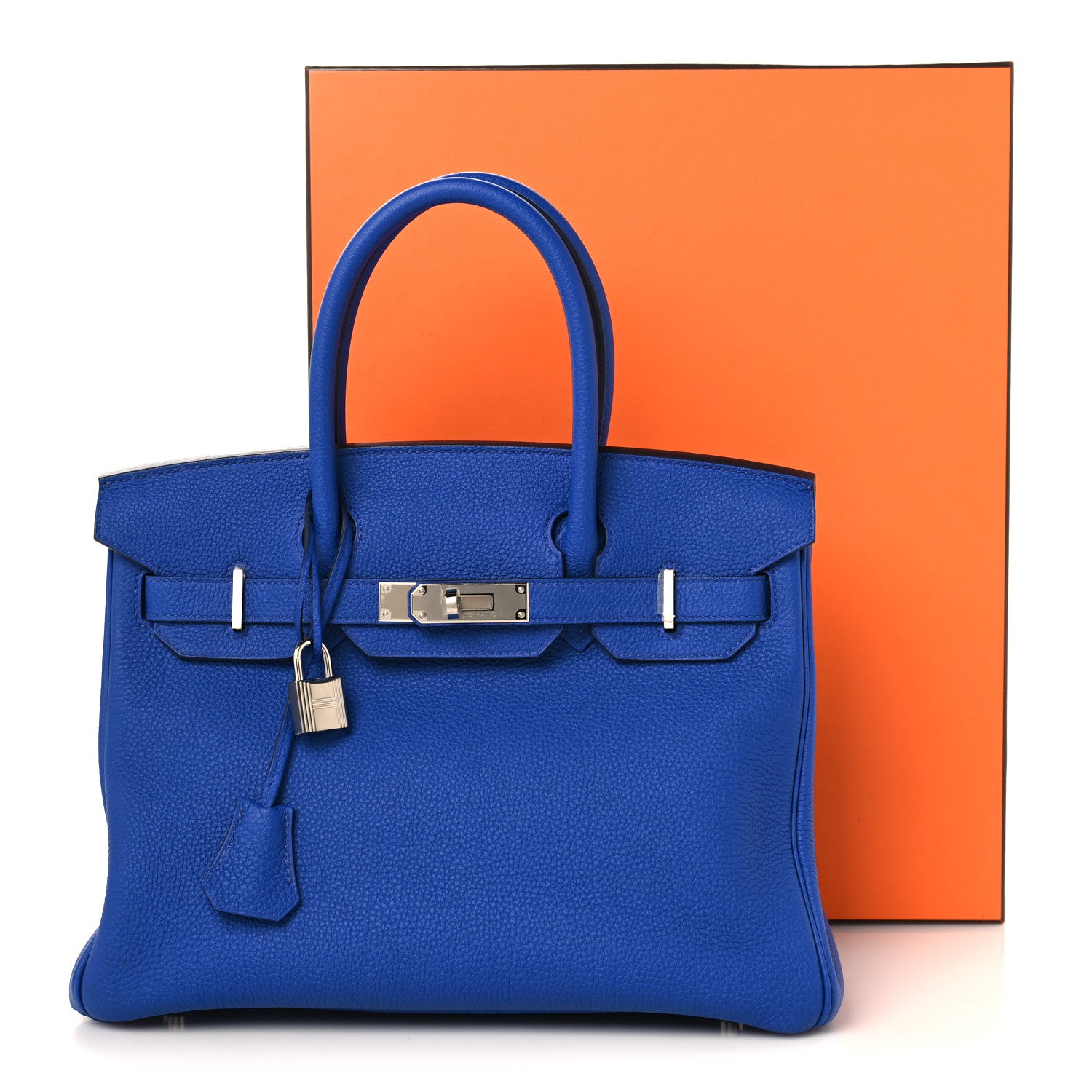 エルメス トゴ バーキン 30 ブルー ロイヤル (代金引換)