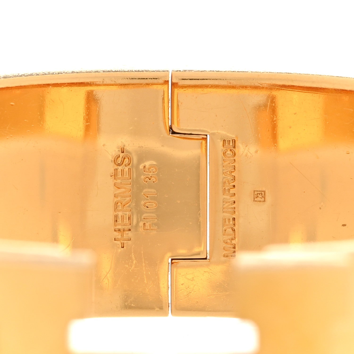 エルメス エナメル ワイド クリック クラック H ブレスレット PM ブラック (代金引換)