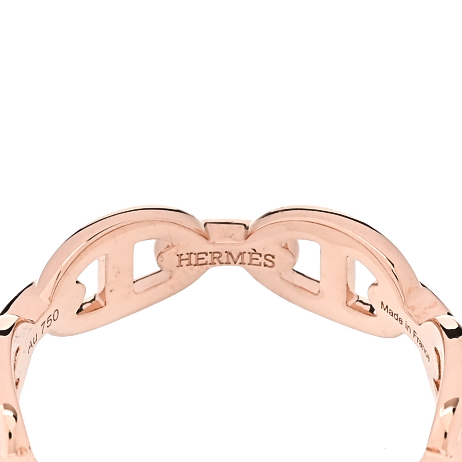 エルメス 18K ローズゴールド PM チェーンドアンクル エンチャインリング 54 (代金引換)